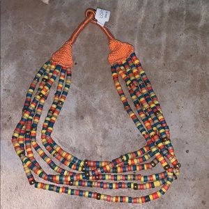 NWT! Loft beaded multi-strand necklace